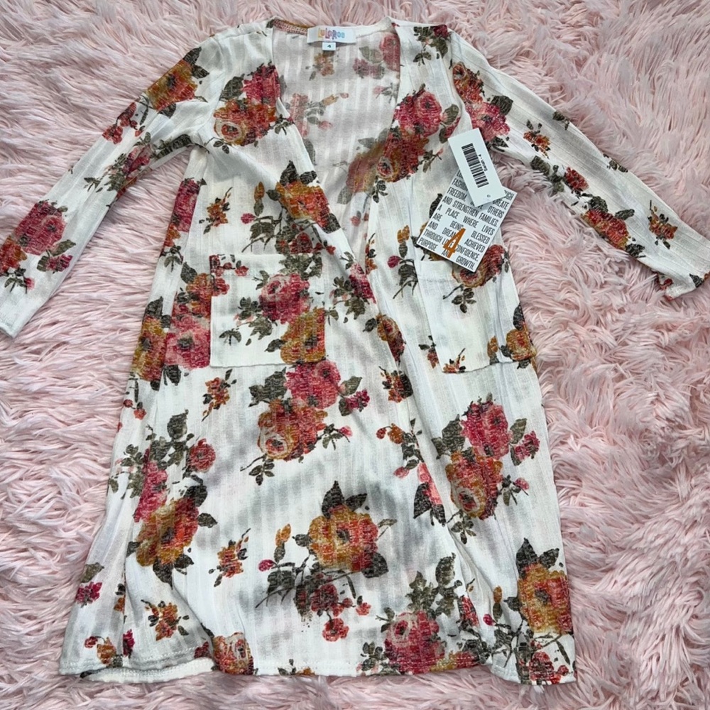 NWT LuLaRoe Rose print Sariah UNICORN!